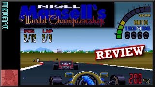 Nigel Mansell's World Championship - on the Amiga 1200 - with Commentary !!