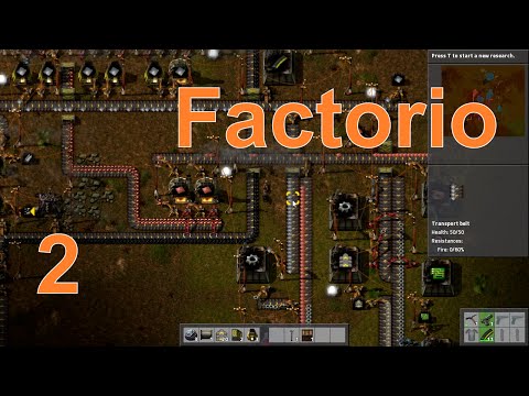 Factorio Let's Play #2 - Automatic Plates