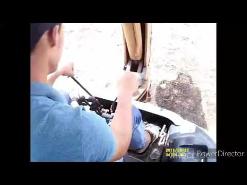 Como travar a lança da Retroescavadeira Case