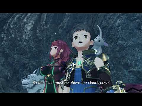 Xenoblade Chronicles 2 - Chapter 3 Kingdom of Uraya: Rex Meets Vandham Cutscene and Fight Gameplay