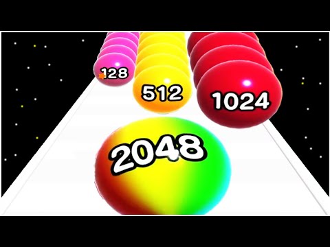2048 Amaze Balls - Gameplay Walkthrough - Levels 181-200