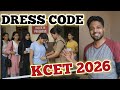 KCET DRESS CODE 2026 FOR GIRLS