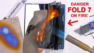 I lit my Samsung Z Fold 7 on Fire