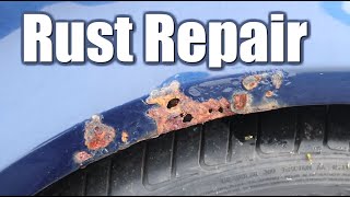 How to Repair Rust on Your Car Without Welding. Rust Removal