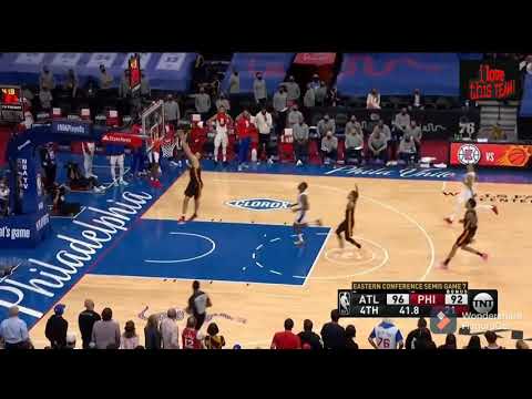 Joel Embiid LOSES THE BALL and Danilo Gallinari gets WIDE OPEN dunk 😮 76ers vs Hawks Game 7