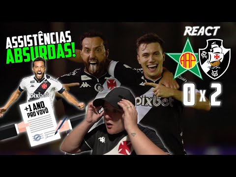 REACT ༝ GOLAÇOS ✠ Portuguesa 0 x 2 Vasco