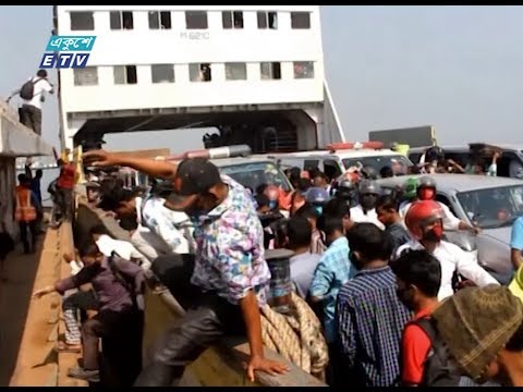 বিভিন্ন স্থান থেকে ঢাকায় আসছেন পোশাক শ্রমিকরা || ETV News