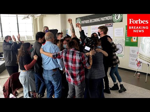 Starbucks Workers In Buffalo Form Coffee Giant’s First U.S. Union