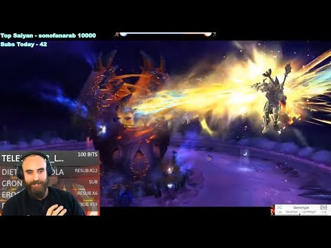 HEROIC N'ZOTH DOWN (AotC) ft. Epic Sword Drop! - WoW BFA 8.3 Warrior PvE