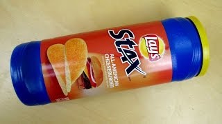 Lay's Stax - All American Cheeseburger