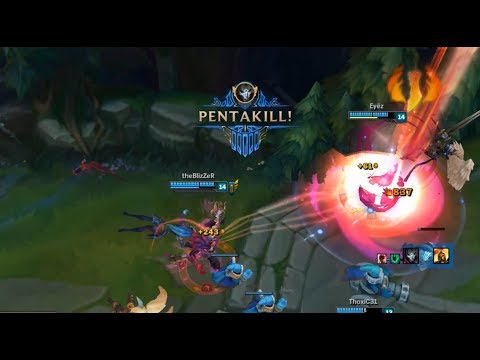 OTP Jhin Pentakill - Insane Crit, Full tank Garen Oneshot
