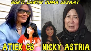 Download lagu SO SAD ❗ REMEMBER ATIEK CB AND NICKY ASTRIA ❓ LOOK AT THEIR PORTRAITS NOW AFTER THEY ARE OLD‼️ mp3