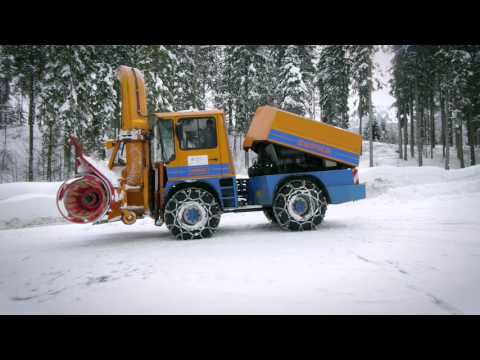 Nochmaaal - Spezialfahrzeuge - die Schneefräse