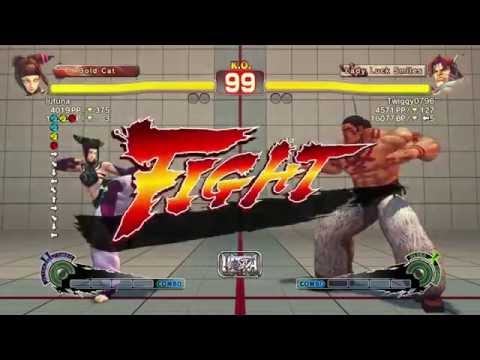 lutuna (Juri) vs twiggy0796 (T.Hawk) ranked USF4