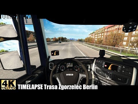 ☣ TIMELAPSE. Trasa Zgorzelec Berlin. ETS2 Promods Nextgen [4K 60fps]