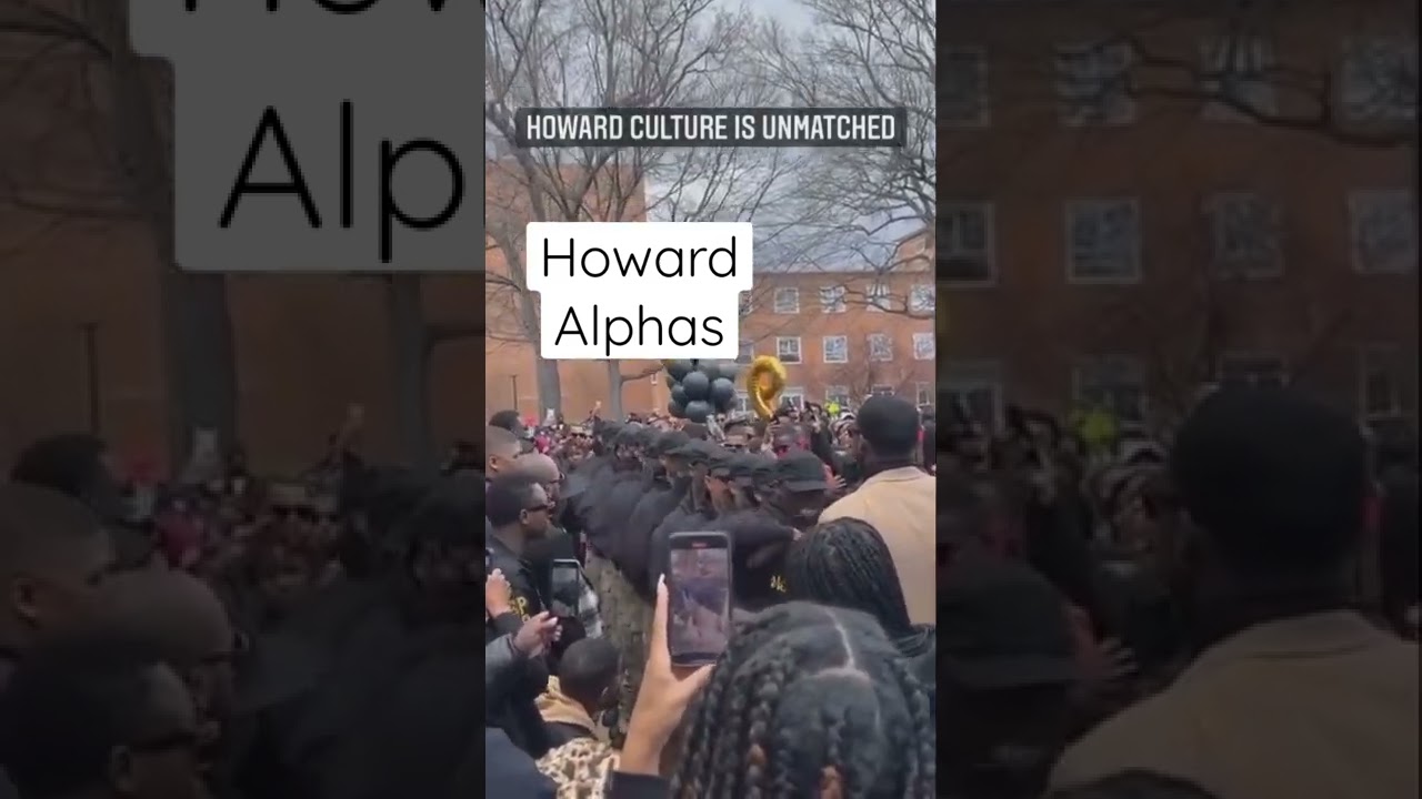 Beta chapter of Alpha Phi Alpha at Howard University #HBCUGrad 🎓