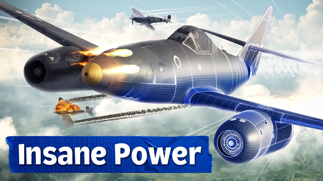 The Insane Power of the World's First Jet Fighter