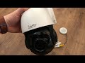 Review - YoLuKe WIFI PTZ Dome Kamera 5MP 20X Zoom ONVIF IR