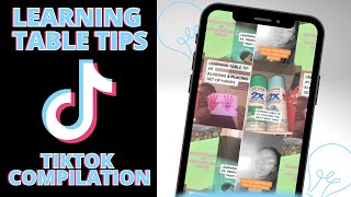 Learning Table Tips: TikTok Compilation | Crafts & Hacks | DIY Projects