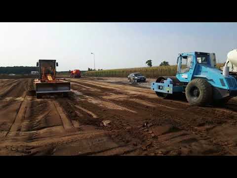 INRECO Remix - tratare (stabilizare) pamant in situ - hala Kamtec Ploiesti