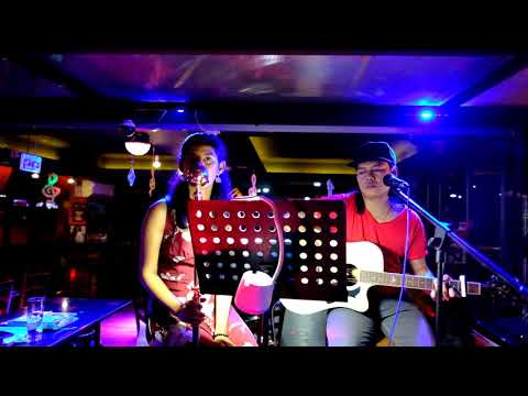 Chit Thay Lar, Myanmar Song by Christina & Saw Justin on stage, Yangon, 09/03/2020