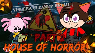 Cleaning Up Halloween - Red and Blurr Play Viscera Cleanup Detail House of Horror! DLC - Part 2