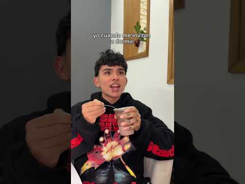 Cuando me invitan a dormir