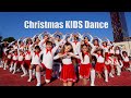 Merry Christmas Kids Dance Jingle Bells In Public