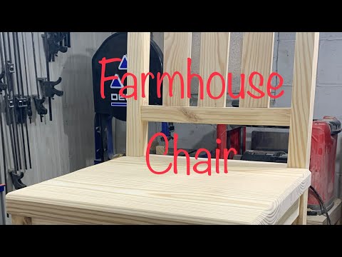 Farmhouse chair build.