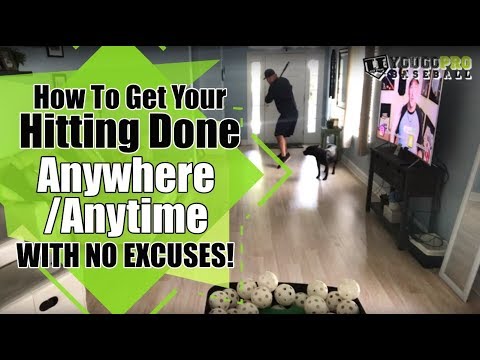 NO MORE EXCUSES!  GET YOUR HITTING DONE ANYWHERE! thumbnail
