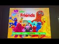 Sesame Street BEST OF FRIENDS DVD Menu Walkthrough