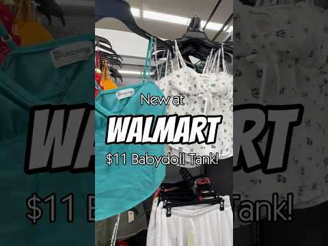 Walmart babydoll tank!  #walmartfinds #walmart #affordablefashion #summerfashion