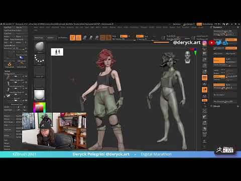 Digital Marathon - Deryck Pelegrini - ZBrush 2021.7