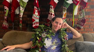 Come With Me to Make a Wreath and Hang Stockings!