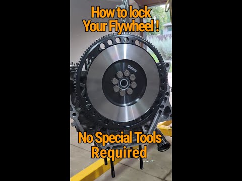 No Special Tool Need It, Flywheel locking tool