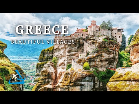 Top 10 Most Beautiful Villages in Greece | 4K Travel Guide
