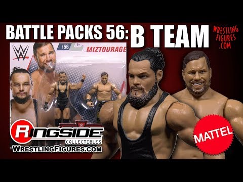 WWE FIGURE INSIDER: B Team (Curtis Axel & Bo Dallas) - Mattel WWE Battle Packs 56