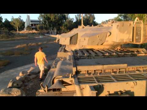 Centurion Sho't the Tank that won the 1973 Golan Heights battles against the invading Syrian army