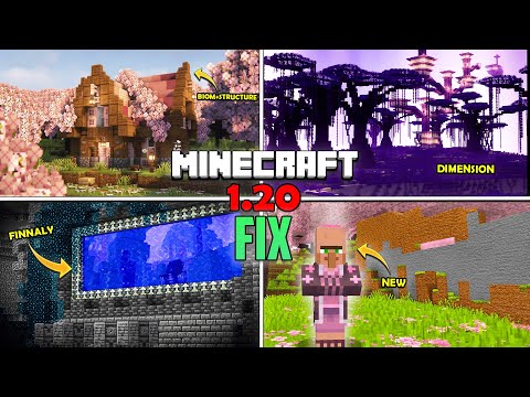 Minecraft 1.20: The worst features are finally fixed!