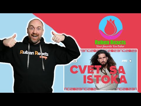 Ruben Reacts to Princ – Cvet sa Istoka  Pesma za Evroviziju 2023