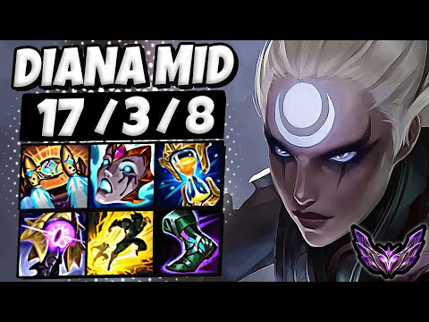 Diana vs Sylas [ MID ] Patch 25.24 Korea Master