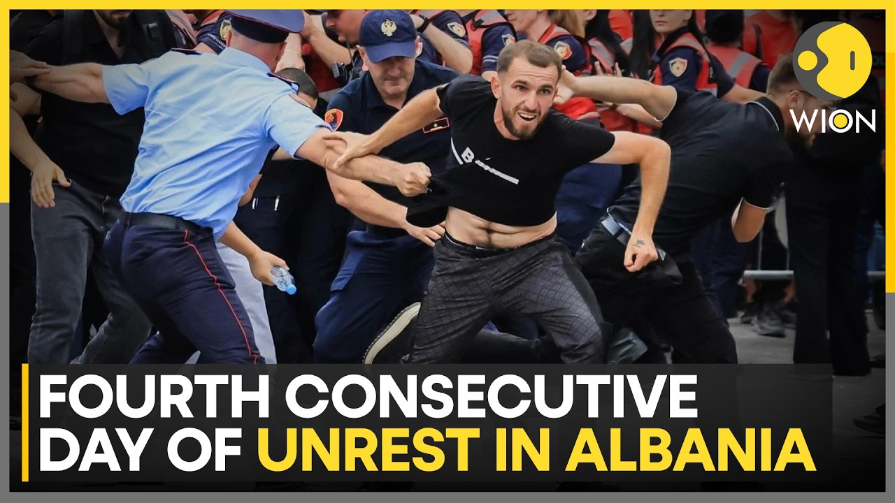 Albania Protests Enter Fourth Day As Kushner-Linked Resort Sparks Fury | WION