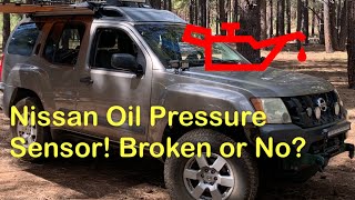 Nissan Oil Pressure Gauge. Broken or No? Xterra. Frontier.