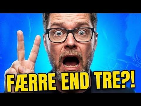 Mit mest personlige show │ FÆRRE END TRE (Fuldt stand-up show)