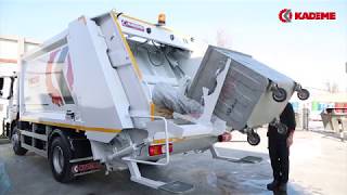 بيع شاحنة جمع ونقل النفايات Kademe 6 - 32m3 Hydraulic Garbage Compactor - صورة 4 | Autoline AE جديد شاحنة جمع ونقل النفايات Kademe 6 - 32m3 Hydraulic Garbage Compactor | صورة 4 - Autoline