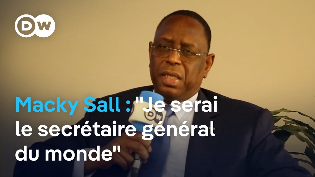 Macky Sall, candidat à l'ONU : 