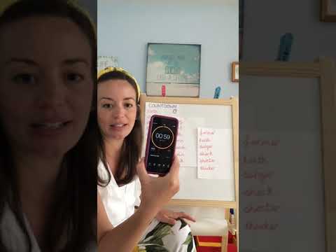 Phase 3 Phonics Game Part 3: Countdown