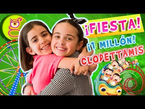 Voy a la FIESTA del MILLÓN DE SUSCRIPTORES de CLODETT