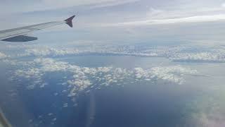 Srilanka To Trichy Srilankan Airline Ram Sethu Views #tamil #srilanka #trichy #airplane #travel