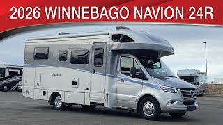 A preview image of the linked video showcasing 2026 Winnebago Navion 24R
